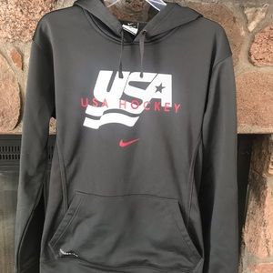 usa hockey hoodie nike